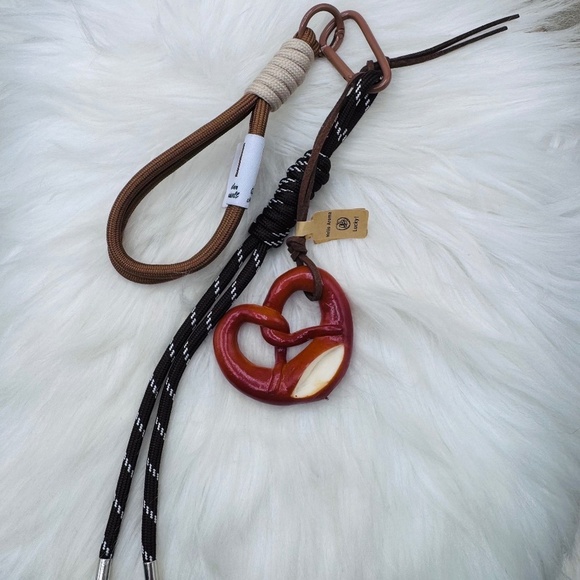 Accessories - Pretzel Lovers Cute Bag Keychain Charm